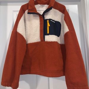 Ladies Columbia Lodge Sherpa Pullover